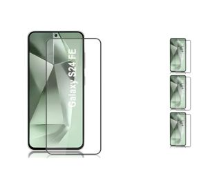 Beskyttelsesglas til Samsung Galaxy S24 FE - tæt på