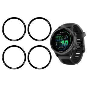 4 stk. Beskyttelsesfilm m. Kant til Garmin Forerunner 570 42 mm