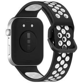 Huawei Watch Fit 3 Silikone Urrem Mørkeblå/Hvid