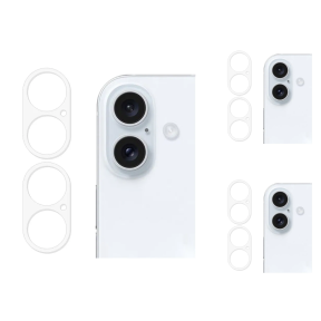 4 stk. iPhone 16/16 Plus Kamera Skærmbeskyttelse / Beskyttelsesglas