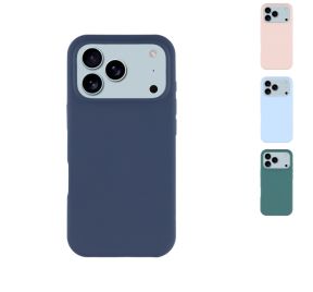 Soft Matte iPhone 17 Pro Silikone cover med Blød Inderside