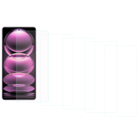 5 Stk Beskyttelsesglas / Skærmbeskyttelse / Glas til Xiaomi Redmi Note 12 Pro 5G