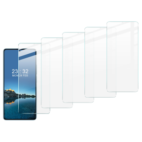 5 Stk Xiaomi Redmi Note 13 5G / 13 Pro 5G Beskyttelsesglas / Skærmbeskyttelse / Glas