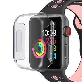 Apple Watch Series 4 / 5 / 6 / SE Cover 40 mm - Gennemsigtig