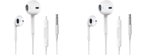 2x Headset med Mikrofon til Mobil, Tablet & Computer