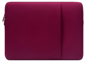 Aurora Sleeve med Lomme 15" & 16"-Rød
