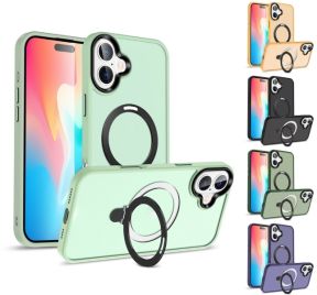 iPhone 16 cover mørk lilla forside