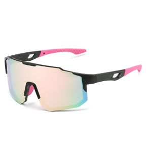 Callisto Full Frame Cykelbriller med Farvet Glas-Lyserød