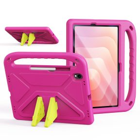 Samsung Galaxy Tab S11 Børne Cover i Skum Materiale med Håndtag & Støttefod