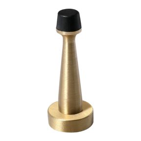Kobber Dørstopper med Gummi Dup - 8 cm