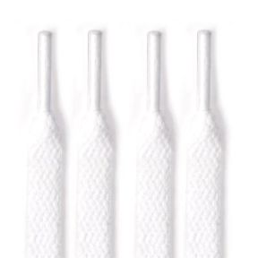 Flade Snørebånd i Polyester - 120 CM