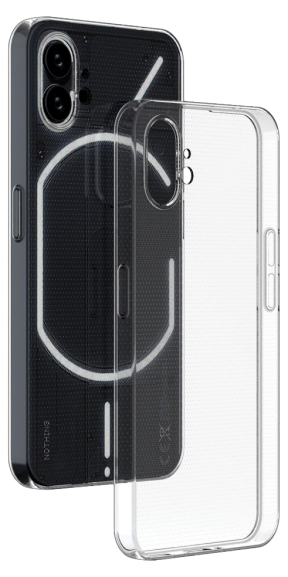 Gennemsigtigt Silikone Cover til Nothing Phone (1)