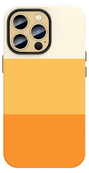 Nuance Læder Cover til iPhone 14 Pro-Orange