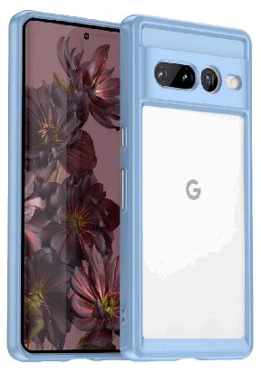 Panel Silikone Cover til Google Pixel 7 Pro-Lyseblå