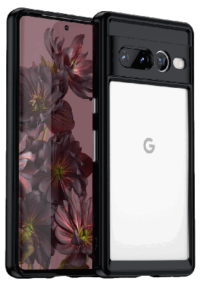 Panel Silikone Cover til Google Pixel 7 Pro-Sort