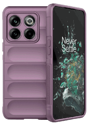 Rugged Silikone Cover til OnePlus 10T-Lilla