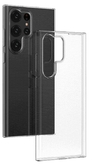 Gennemsigtig Silikone Cover til Samsung Galaxy S23 Ultra