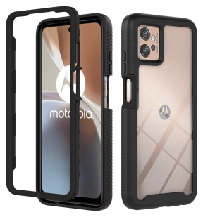 Gennemsigtigt Bumper Cover til Motorola Moto G32