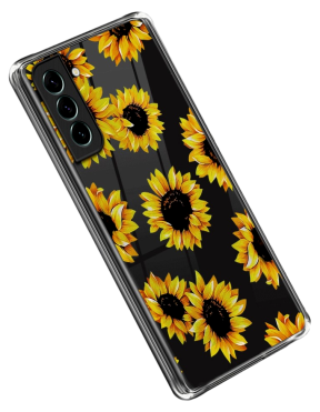 Solsikke Silikone Cover til Samsung Galaxy S23 Plus