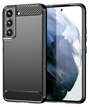 Carbon Fiber Silikone Cover til Samsung Galaxy S23
