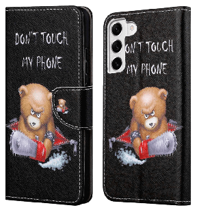 Angry Bear Flip Cover til Samsung Galaxy S23 Plus