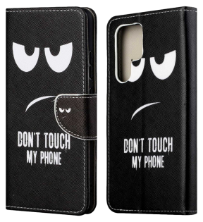 Dont Touch My Phone Flip Cover til Samsung Galaxy S23 Ultra