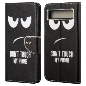Dont Touch My Phone Flip Cover til Google Pixel 7a