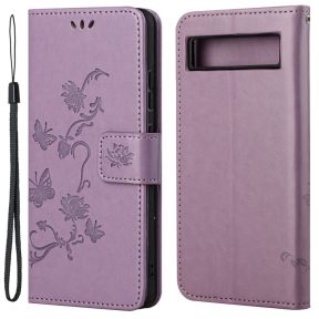 Lino Flip Cover til Google Pixel 7a-Lilla