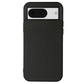 Carbon Læder Cover til Google Pixel 8-Sort