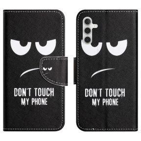 Dont Touch My Phone Flip Cover til Samsung Galaxy A25 5G
