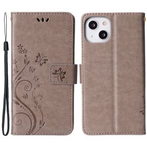 Papillo Læder Flip Cover til iPhone 15