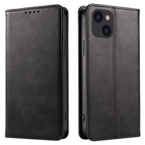 Graviera Flip Cover til iPhone 15 Pro Max-Sort