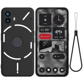 Nothing Phone (2) Sort Silikone Cover
