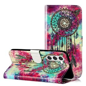 Dream Catcher Læder Flip Cover til Samsung Galaxy S24 Plus