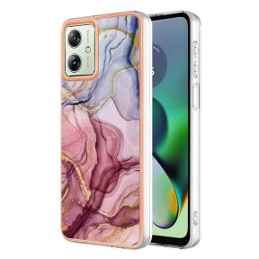 Marble Silikone Cover til Motorola Moto G54 5G