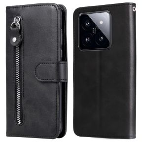 Xiaomi 14 Pro Zipper Flip Cover med Lynlås