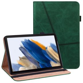 Kunstlæder Flip Cover med Lomme til Samsung Galaxy Tab A9-Grøn
