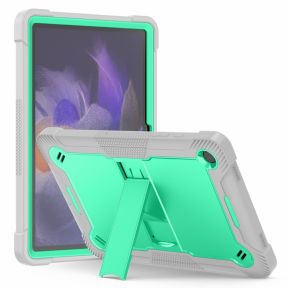 Hybrid Kickstand Silikone Cover til Samsung Galaxy Tab A9+-Turkis
