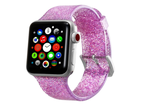 Glitter Silikone Rem til Apple Watch Ultra / Ultra 2 / Ultra 3