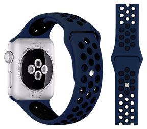 Silikone Sportsrem til Apple Watch Ultra / Ultra 2 - Blå