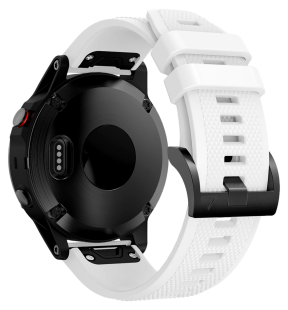 Adley Silikone Rem til Garmin Forerunner 935 / 945 / 970 - Hvid