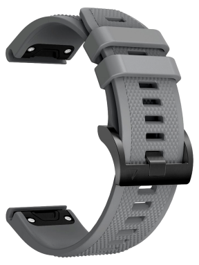 Adley Silikone Rem til Garmin Forerunner 935 / 945 / 970 - Grå