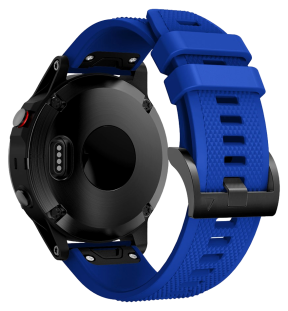 Adley Silikone Rem til Garmin Epix 2 / Epix Pro Gen 2 47mm / Approach S70 47mm - Blå