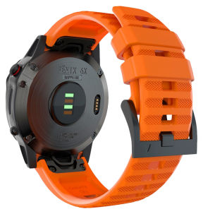Sports Silikone Rem til Garmin Enduro / Enduro 2 / 3  / Epix Pro Gen 2 51 mm - Orange
