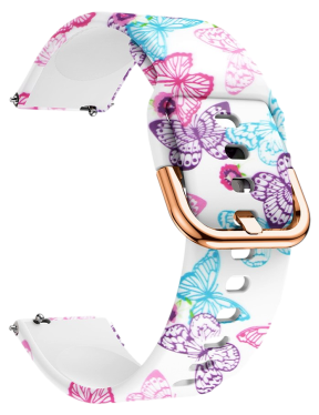Carnival Rem til Garmin Forerunner 255 / 255 Music / 570 47mm - Hvid