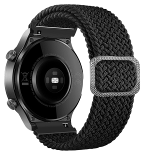 Flettet Nylon rem til Samsung Gear S3 / Galaxy Watch 46mm