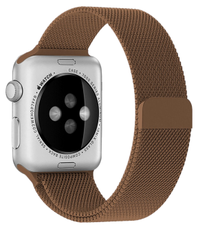 Mesh Rem i Rustfrit Stål til Apple Watch SE - Brun - 38 / 40 / 41 mm