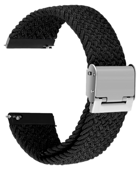 Lana Nylon Rem til Huawei Watch GT 4 / 5 46 mm - Sort
