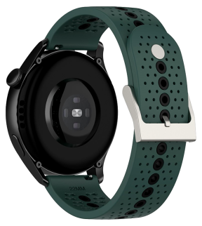 Venezia Silikone Rem til Suunto Race / Vertical / Ocean - Mørkegrøn