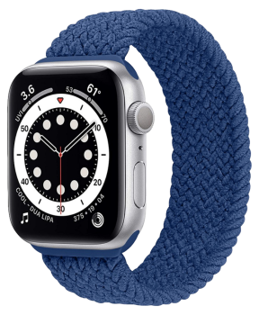 Nylon Sportsrem til Apple Watch 38 / 40 / 41mm - Str. M - Blå